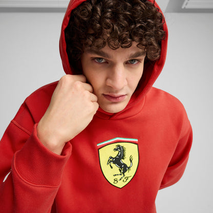 Puma Men's Ferrari Race Big Shield Hoodie Hoodies