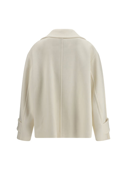 Short Coat Eden White
