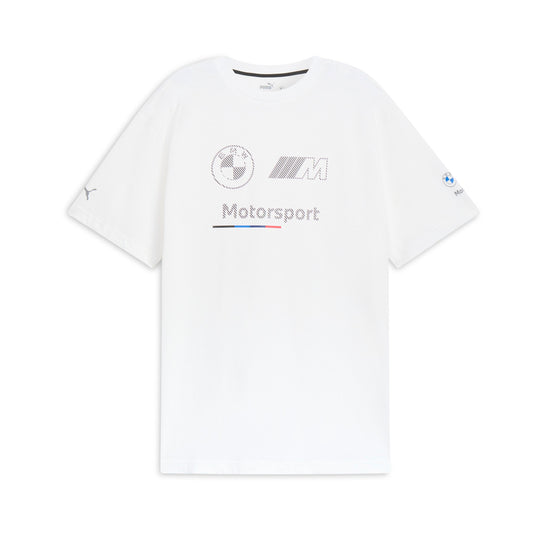 Puma Men's Bmw Motorsports Essentials Logo Stripe Tee Tops