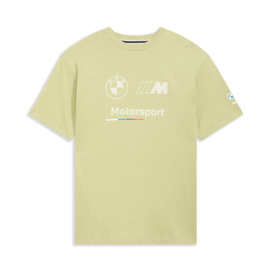 Puma Men's Bmw Motorsports Essentials Logo Stripe Tee Tops
