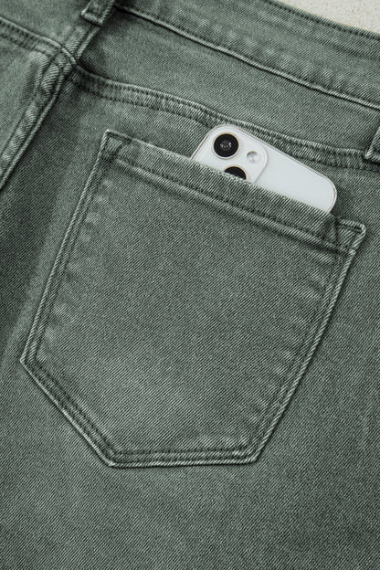 Threaded Pear Karla Edge Wide Leg Jeans