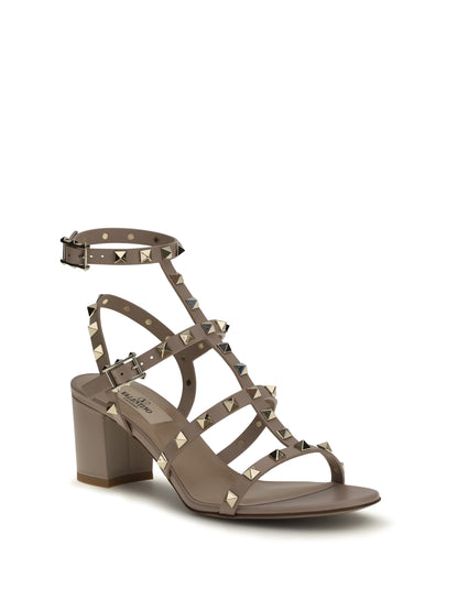 Sandals Rockstud Calfskin