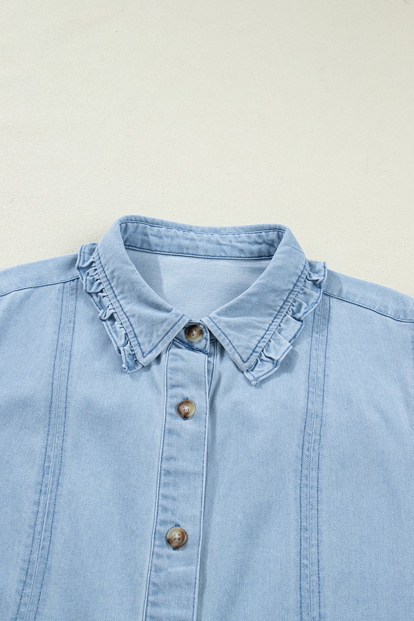 Threaded Pear Destiny Edge Collared Shift Dress