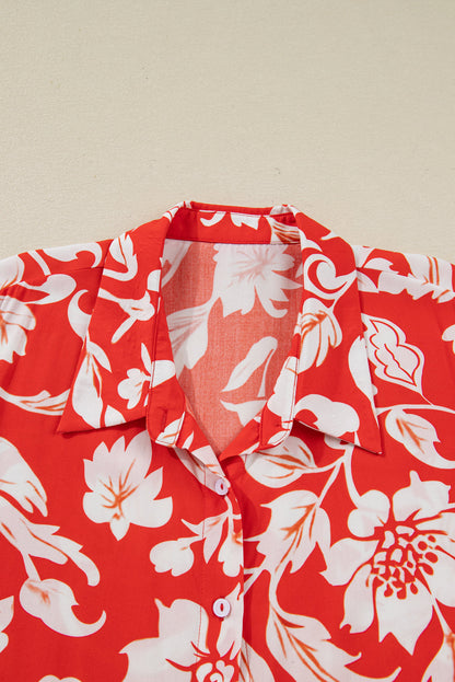 Threaded Pear Shelby Print Loose Up PLUS Shirt