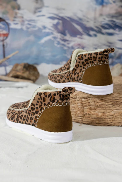 Threaded Pear Sofia Flat Winter Fur Boots