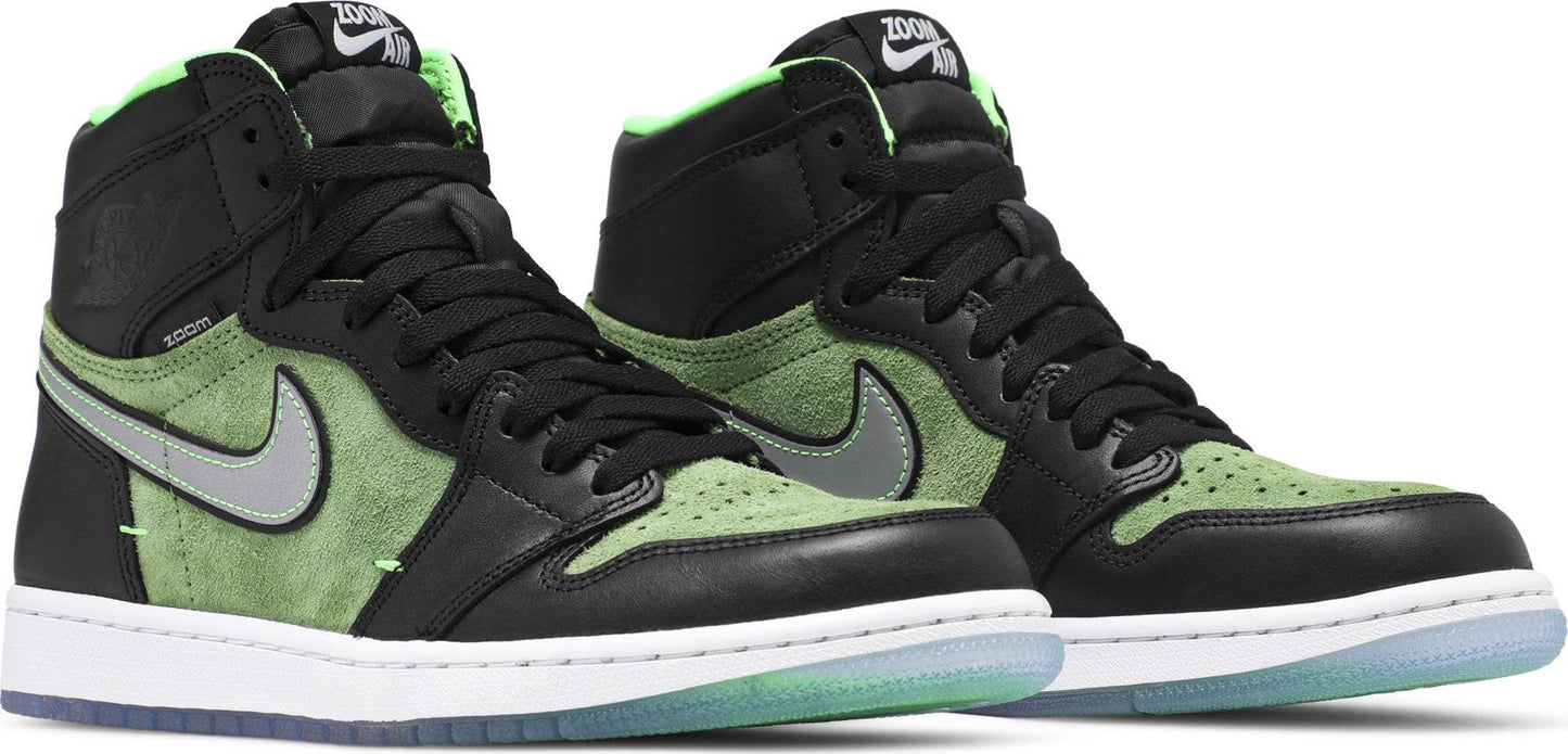 Air Jordan Men's Retro 1 High 'Zoom Zen Green' Sneakers