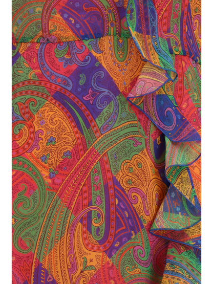 Dress Silk Multicolour