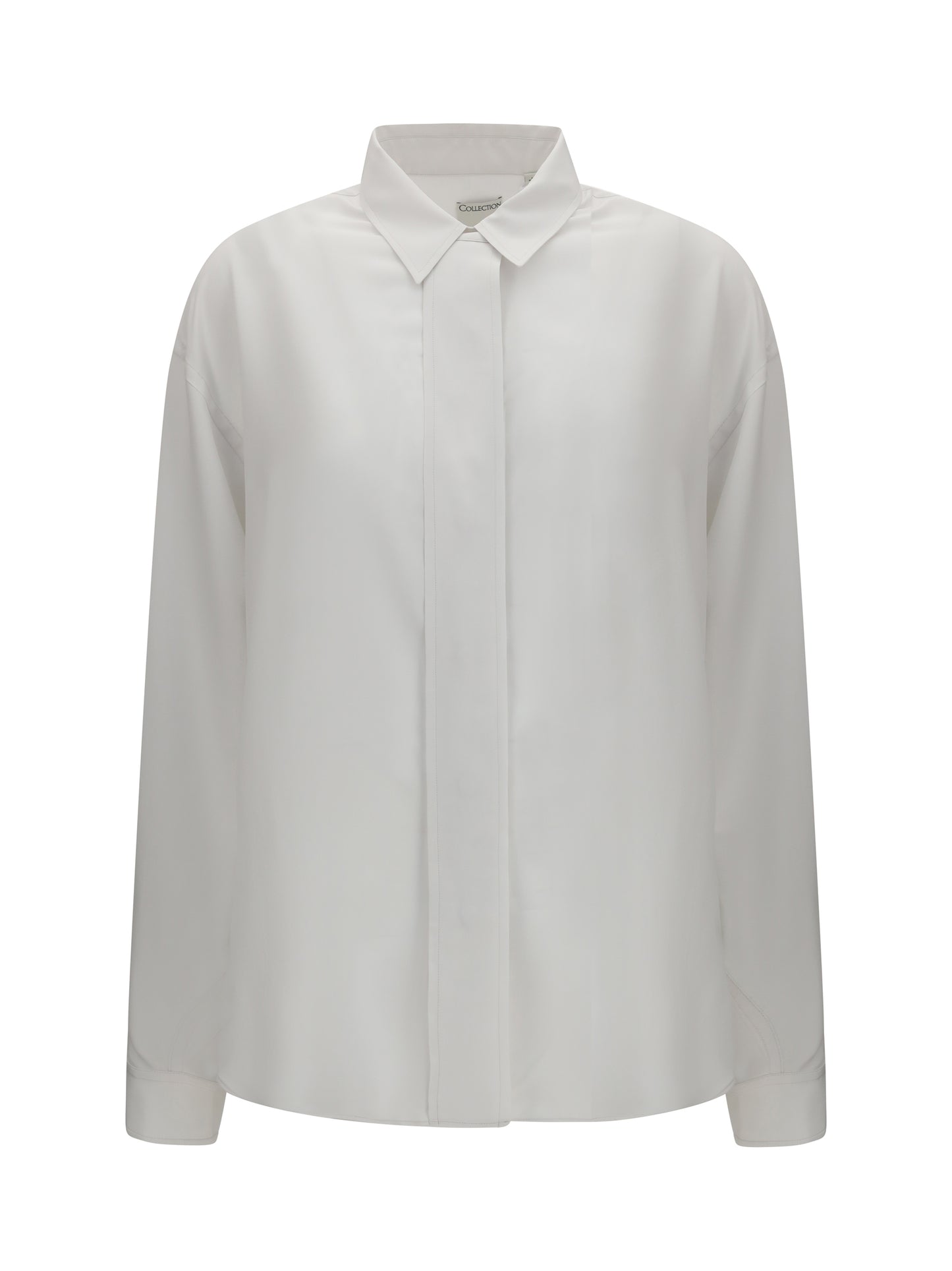 Long-Sleeve Shirt Amari Cloud White