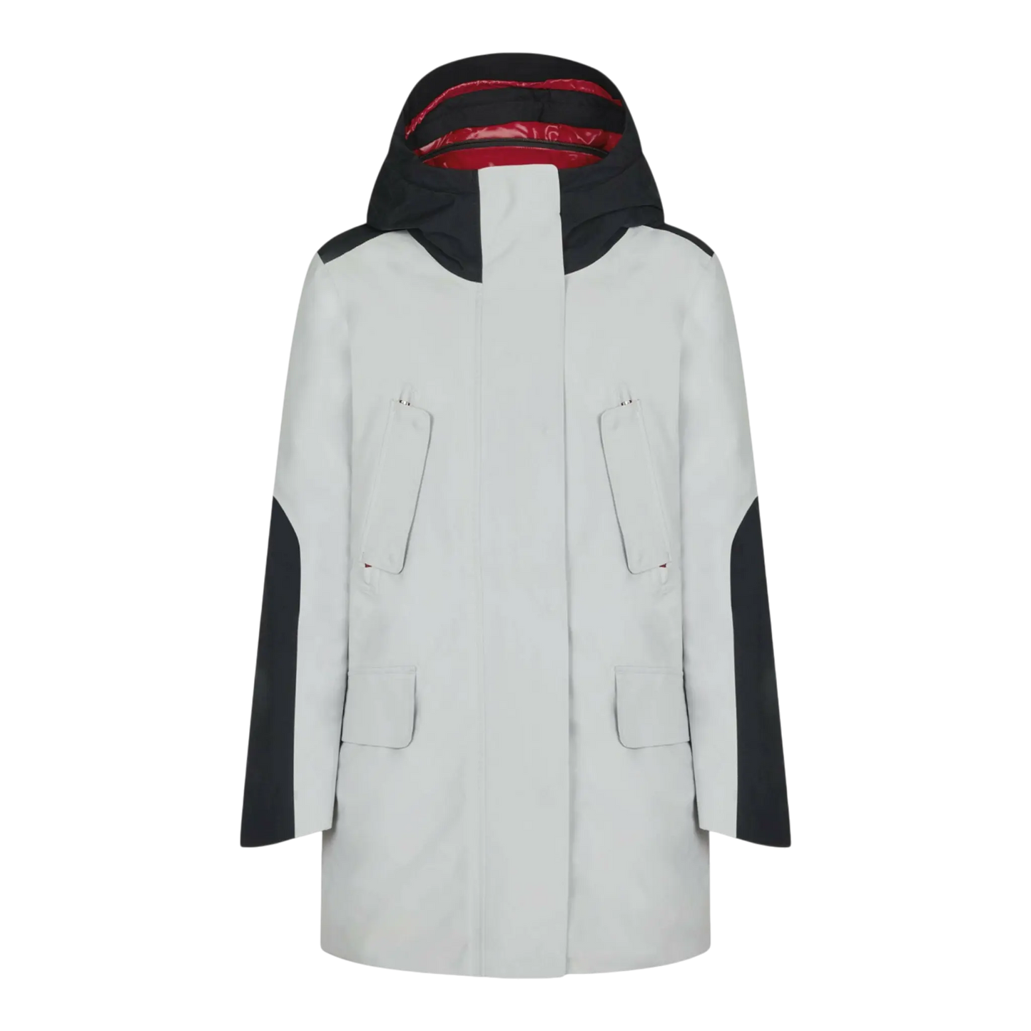 Save The Duck Hero Gore-Tex Hooded Women Coat Lunar Grey/Black