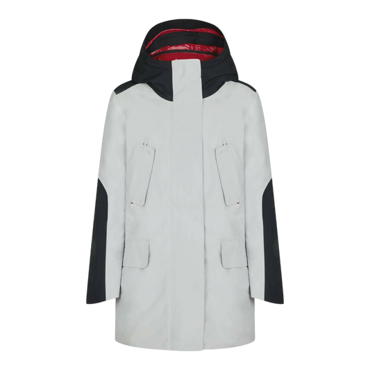 Save The Duck Hero Gore-Tex Hooded Women Coat Lunar Grey/Black