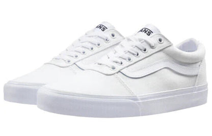 Vans Ward Men's Sneakers — True White Canvas Low-Top