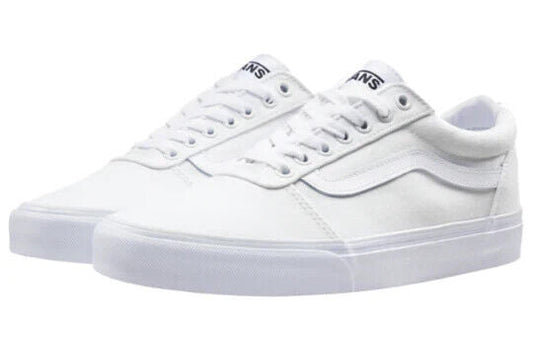 Vans Ward Men's Sneakers — True White Canvas Low-Top