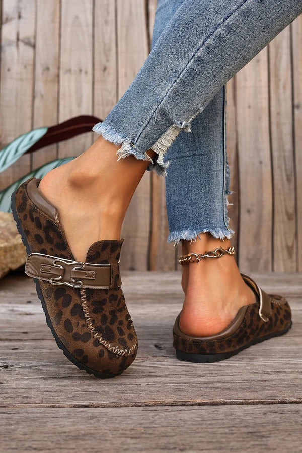 Threaded Pear Keziah Buckle Slip On Shoes