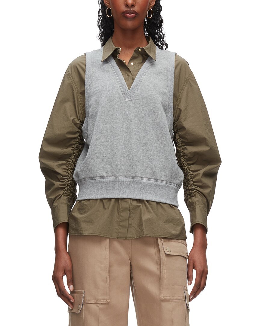 ME085-GREY MELANGE-ARMY-