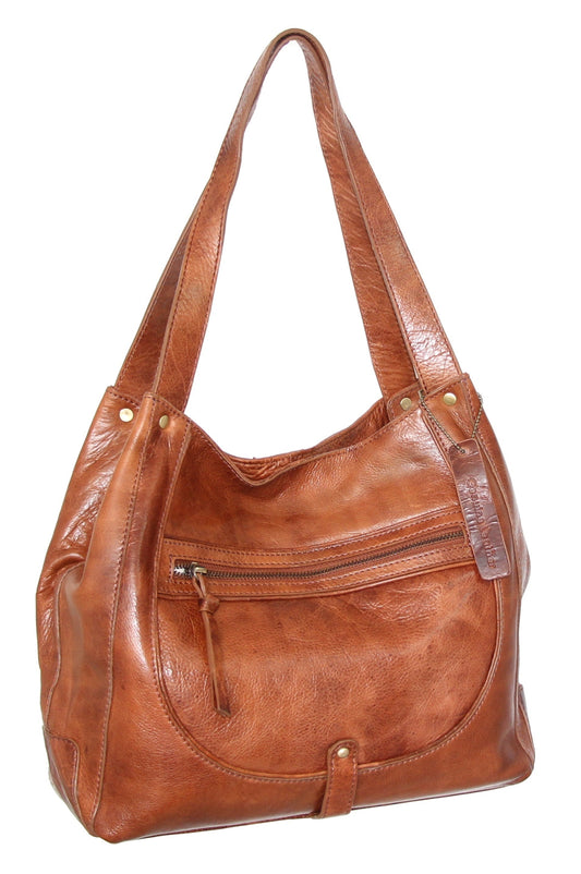 Braylee Satchel in Cognac