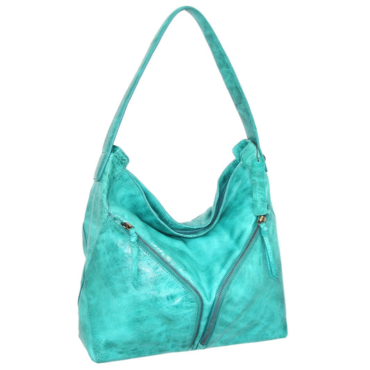 Emily Hobo in Turquoise