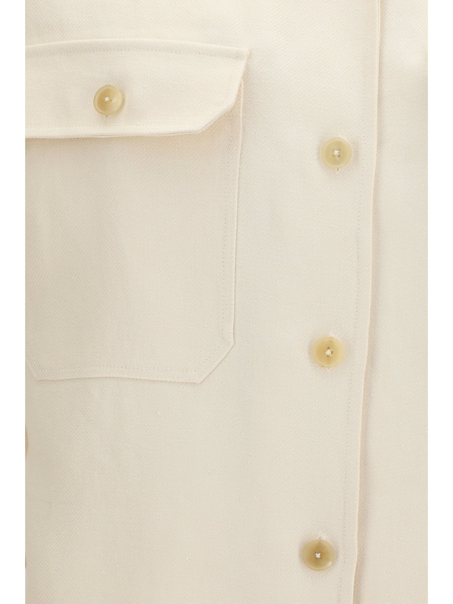 Overshirt Luisa Linen Cream