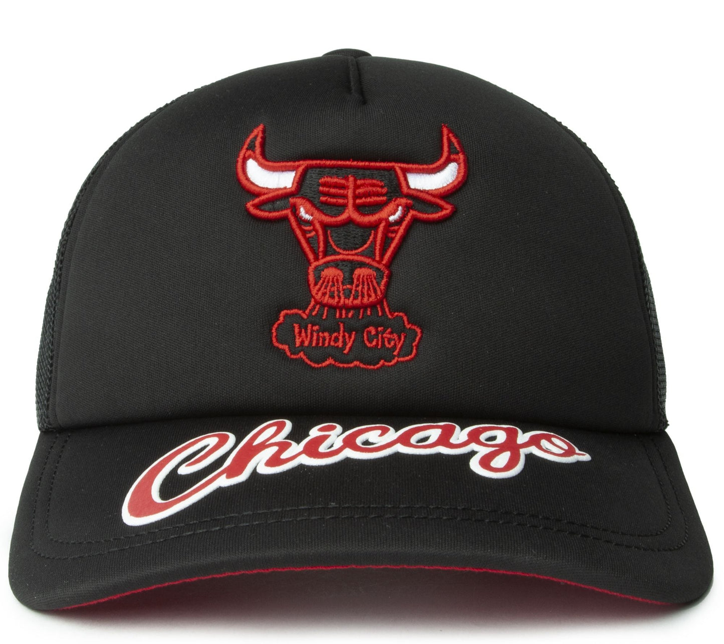 Mitchell & Ness Men's NBA Puff The Magic Trucker Hwc Bulls Hats