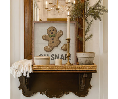 Kendrick Home Oh Snap Gingerbread
