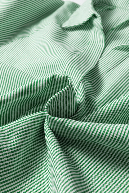 Threaded Pear Alexandra Collared Half Sleeve Blouse