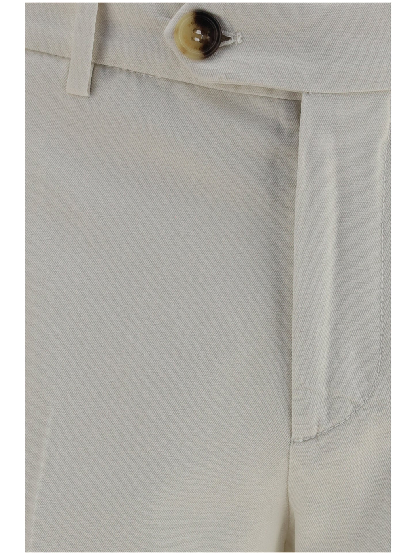 Pants Dyed Cotton White