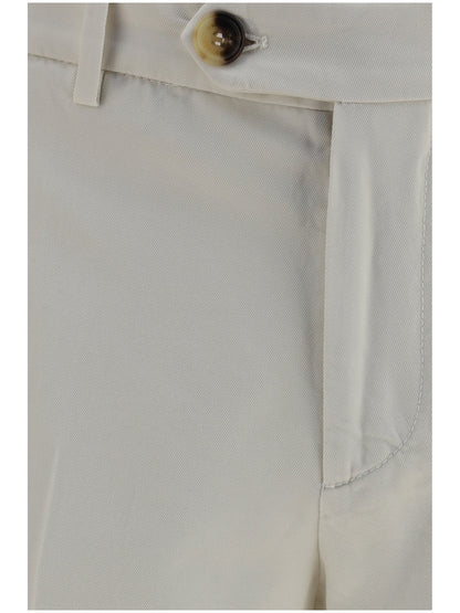 Pants Dyed Cotton White