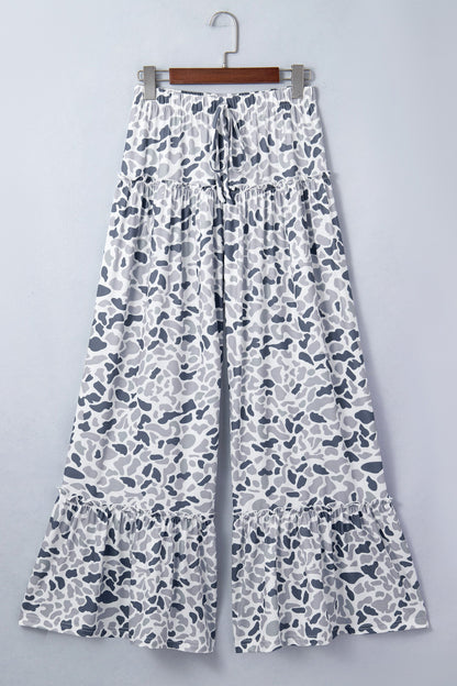 Threaded Pear Hope Wide Leg Casual Pants