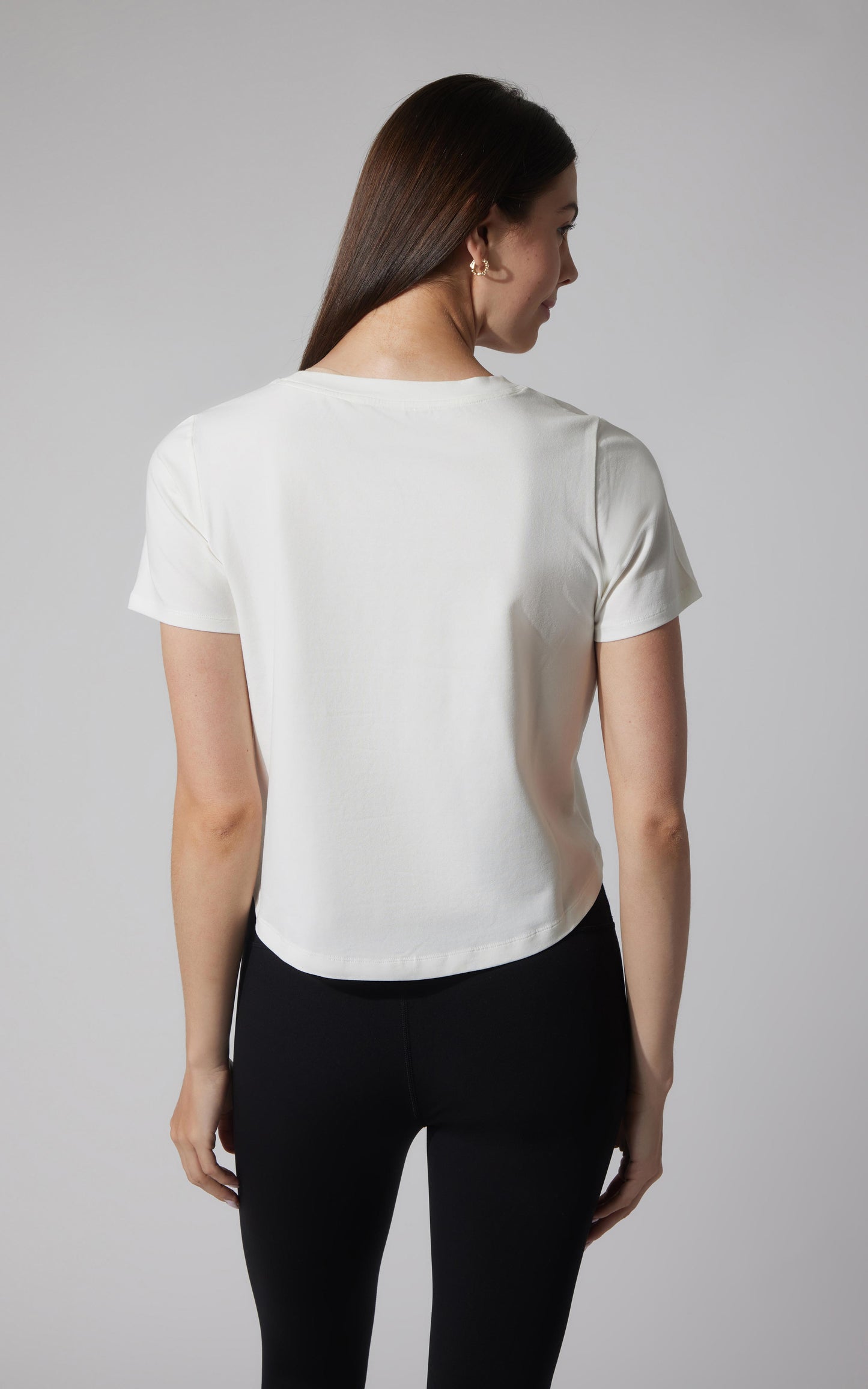 2 PK Airlite Cotton Boxy Cropped Short Sleeve Tee - Our Petal Tone Story