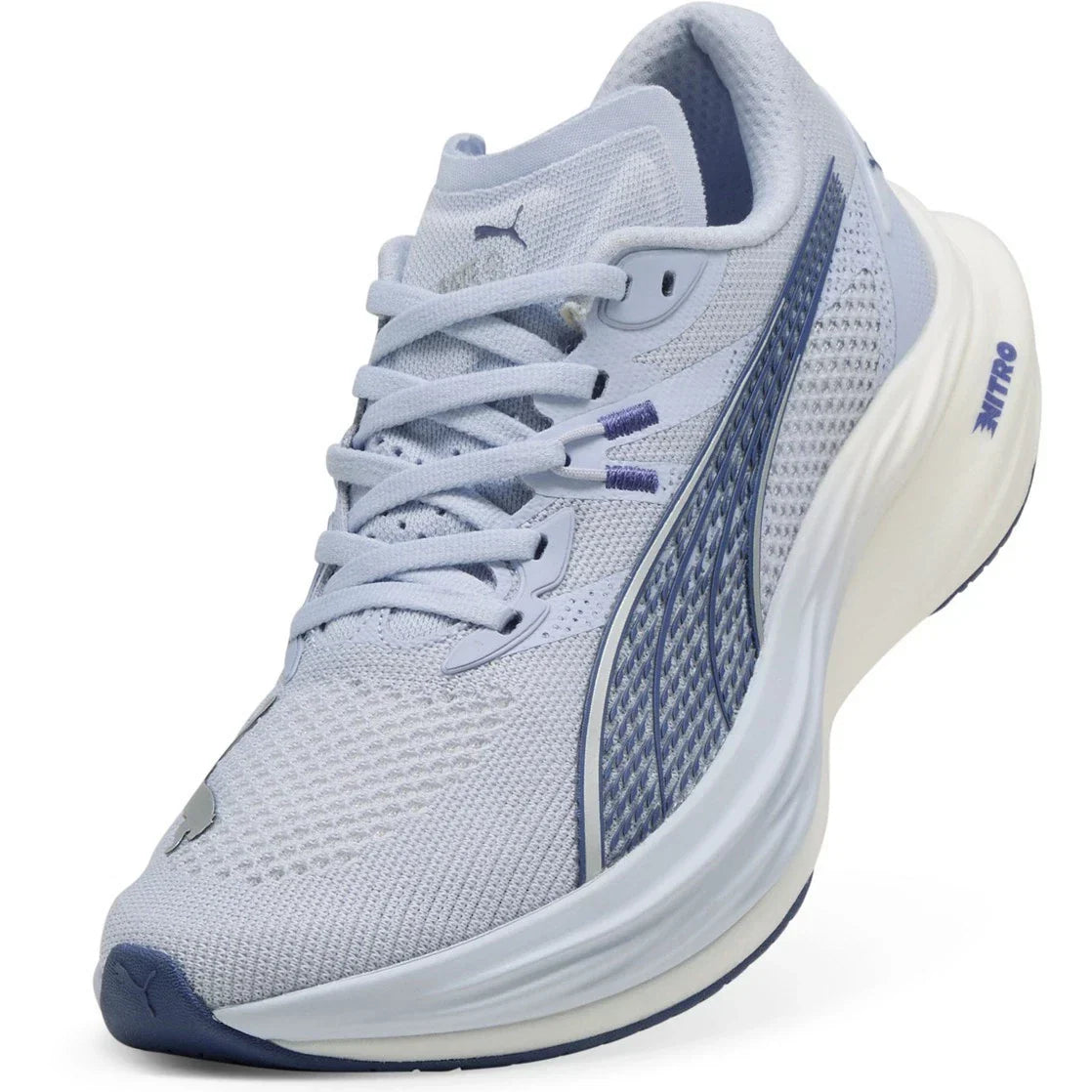 PUMA Deviate Nitro 3 Cool Weather Women's Running Shoes — Blue