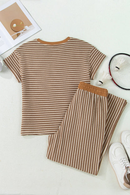 Threaded Pear Aspyn Stripe Tee