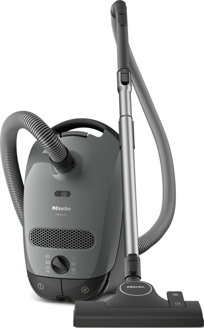 Miele Classic C1 Pure Suction PowerLine SBAN0 Vacuum Canister in Graphite Grey