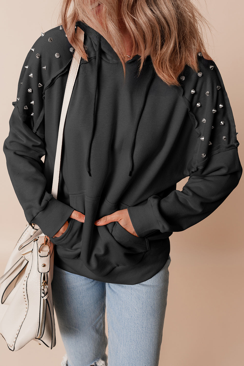 Threaded Pear Sofia Stud Raglan Sleeve Hoodie
