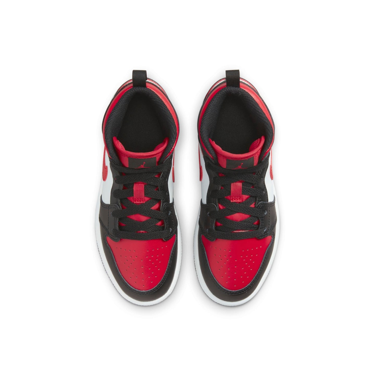 Preschool Air Jordan Retro 1 Mid (Ps) 'Fire Red'