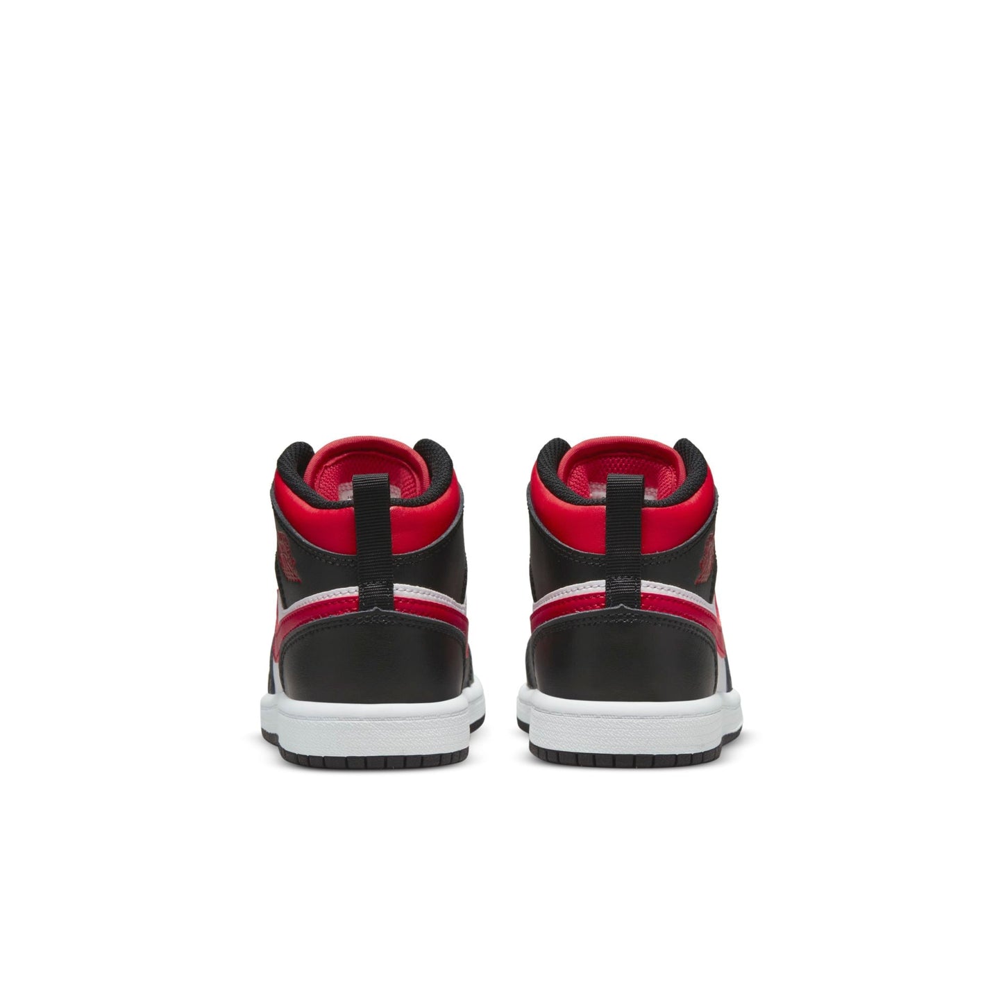 Preschool Air Jordan Retro 1 Mid (Ps) 'Fire Red'