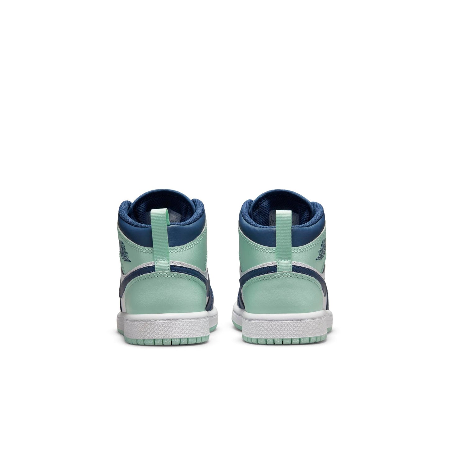 Preschool Air Jordan Retro 1 Mid 'Mystic Navy Mint Foam' (Ps)