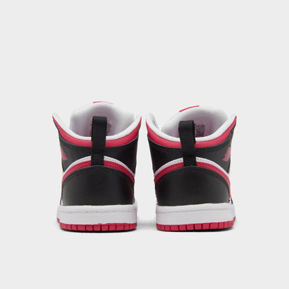 Air Jordan Toddlers Retro 1 Mid 'Very Berry' Td Sneakers