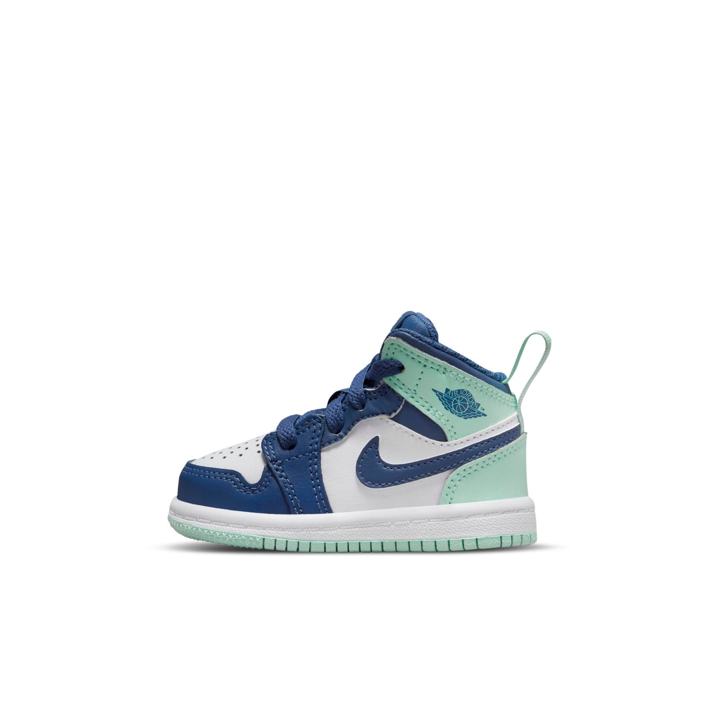 Toddlers Air Jordan Retro 1 Mid (Td) 'Mystic Navy Mint Foam'