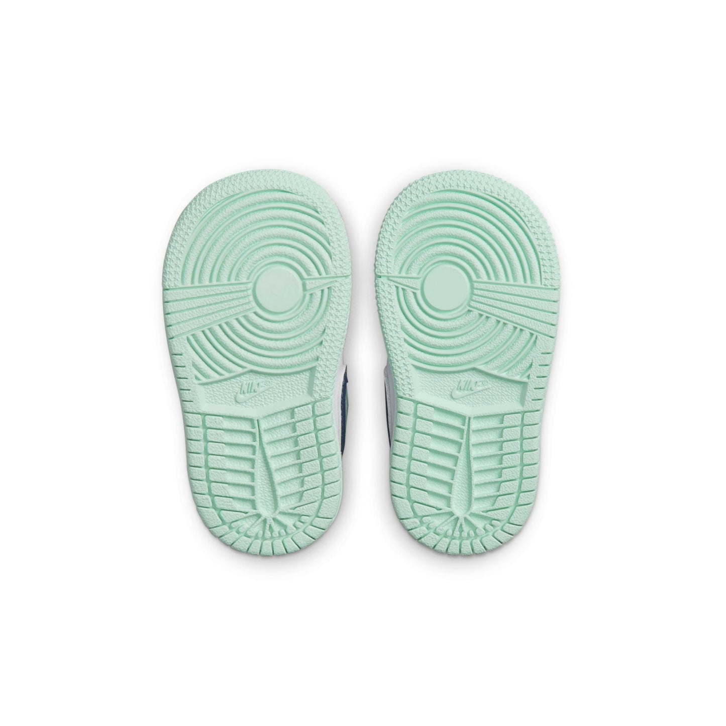 Air Jordan Toddlers Retro 1 Mid Td 'Mystic Navy Mint Foam' Sneakers