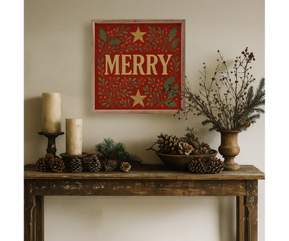 Kendrick Home Decorative Merry