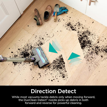 Shark Ip3251 Cordless Vacuum Cleaner Powerdetect Clean and Empty System Dark Gray WS1