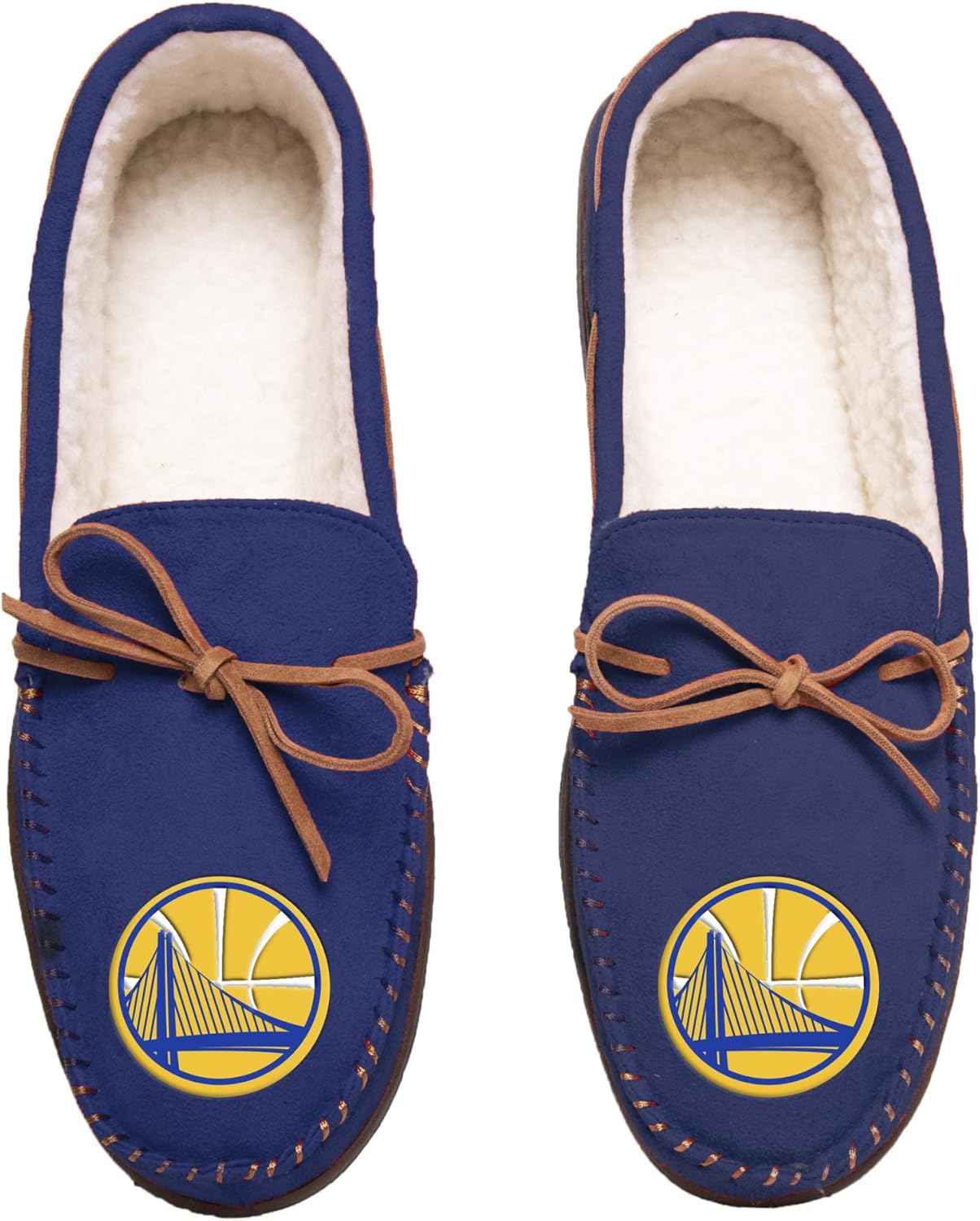 Men's Foco NBA Golden State Warriors Team Color Moccasin