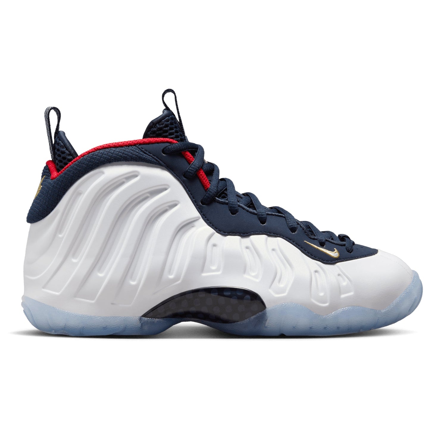 [644791-403] Grade School Nike Air Foamposite One 'olympic'