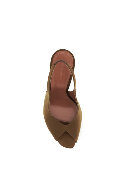 Slingback Sandals Kristina Mocha