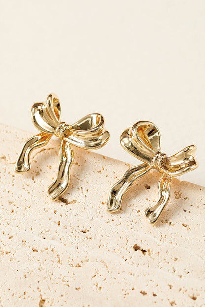 Chloe Design Plated Studded Earrings