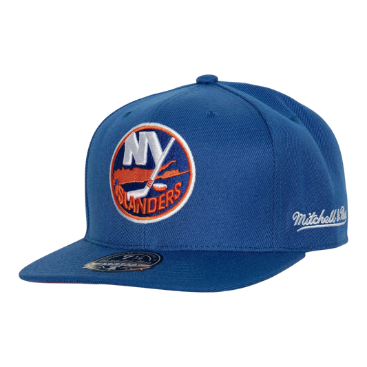 Mitchell & Ness NHL New York Islanders Vintage Men Fitted Hat Blue