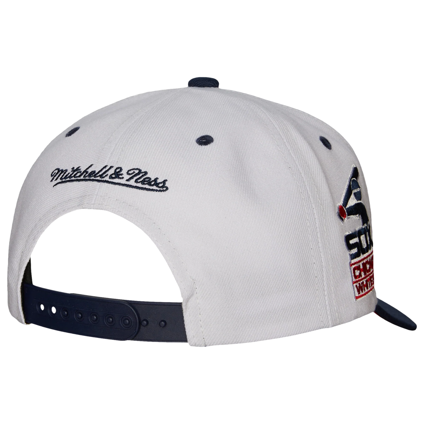 Men's Mitchell & Ness MLB Evergreen Pro Snapback Coop White Sox - White