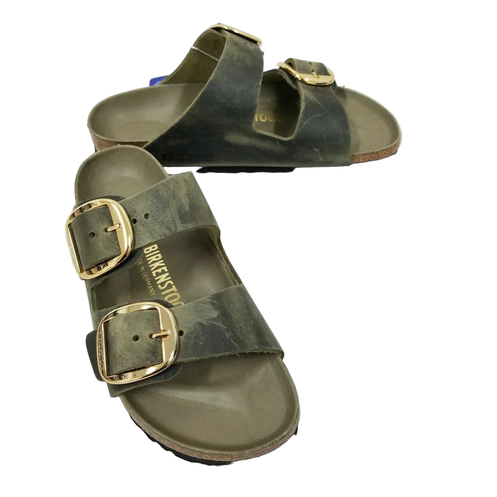 Birkenstock Arizona Big Buckle Oiled Leather Jade – Zulily