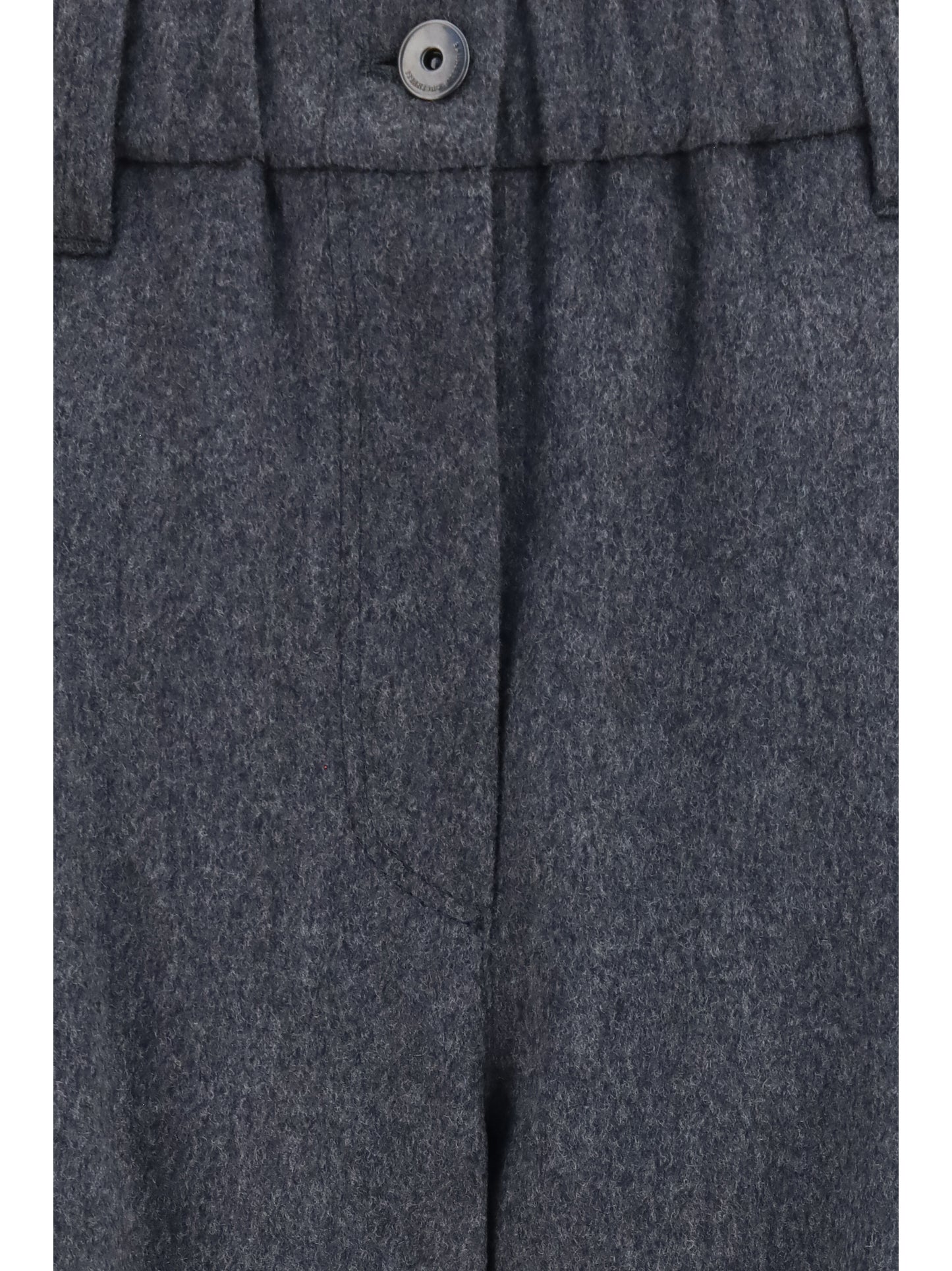 Pants Stretch Wool Anthracite