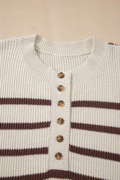 Threaded Pear Mckenzie Drop Shoulder Slouchy Sweater