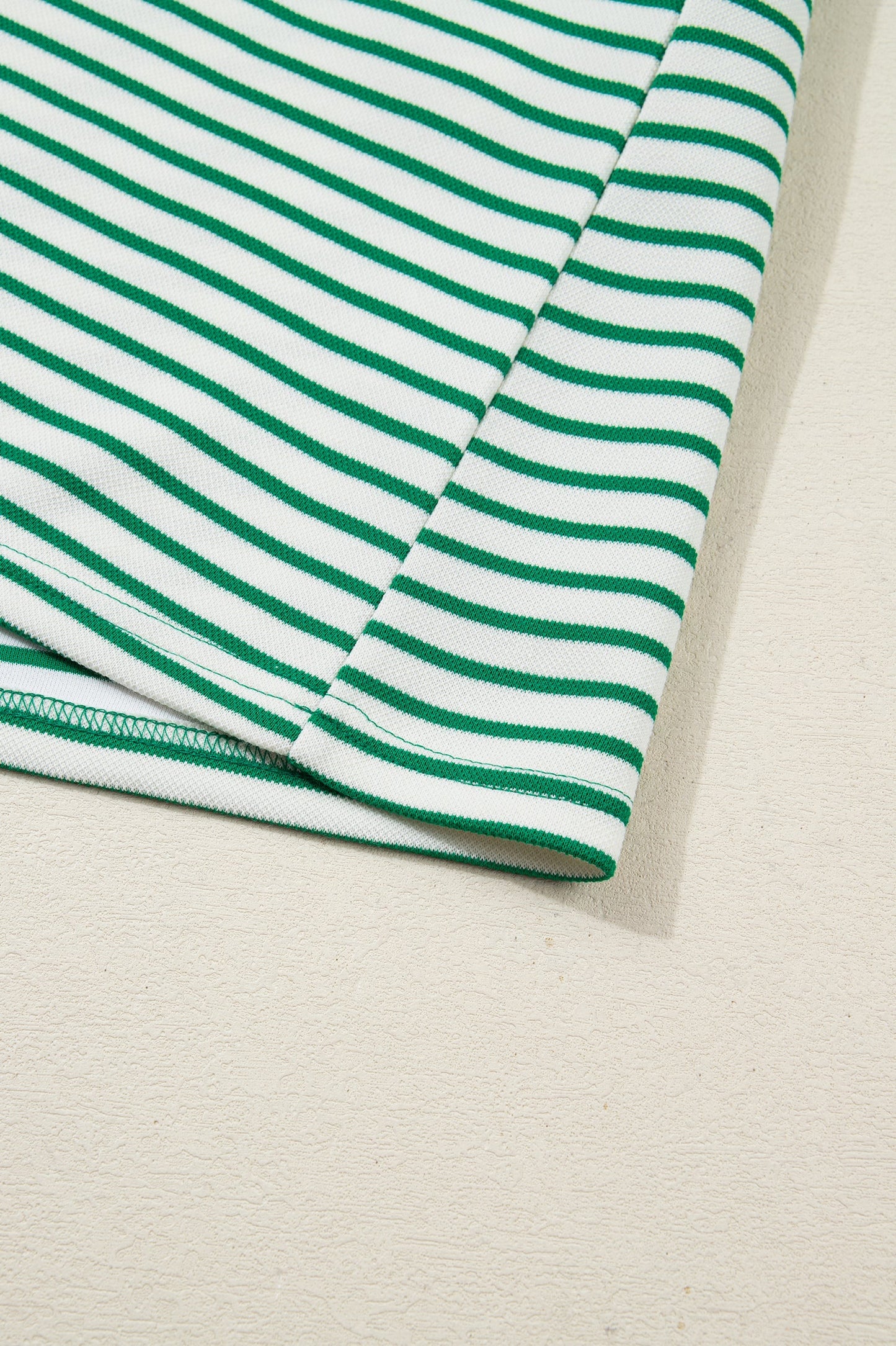 Threaded Pear Royalty Polo Collar T Shirt